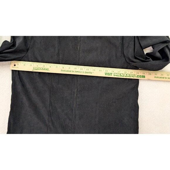 Briggs Women's Jacket Size 10P Black Soft Microfiber Full Zip - Picture 5 of 9